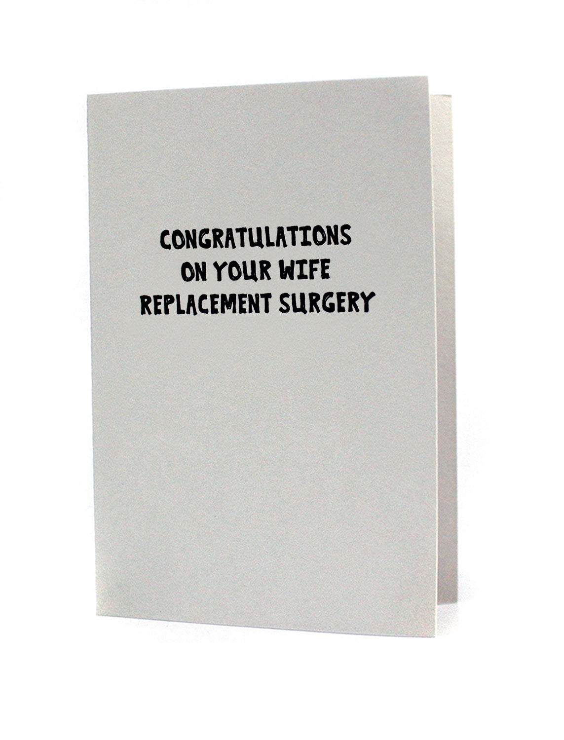 Wife Replacement Surgery Card