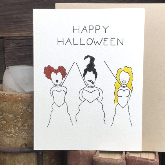 Sanderson Sisters Halloween Card