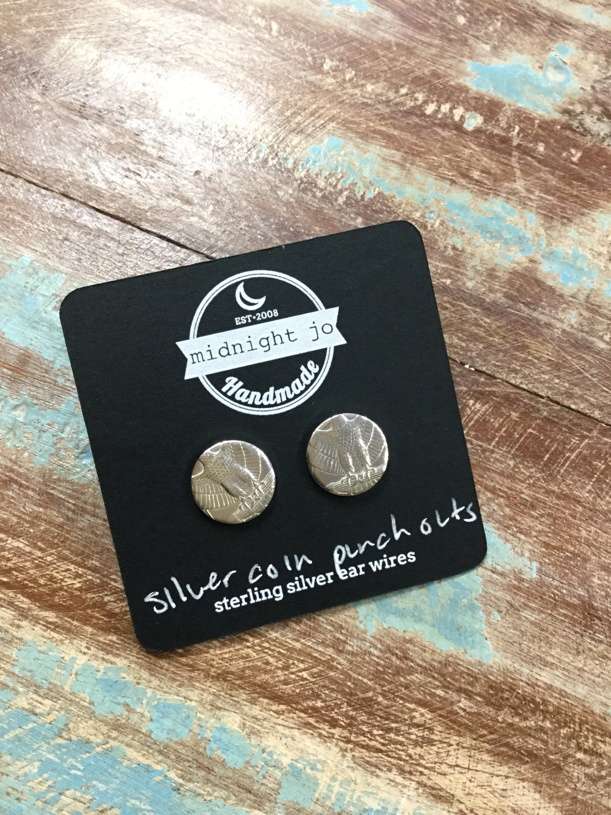 Silver Eagle Coin Earrigns