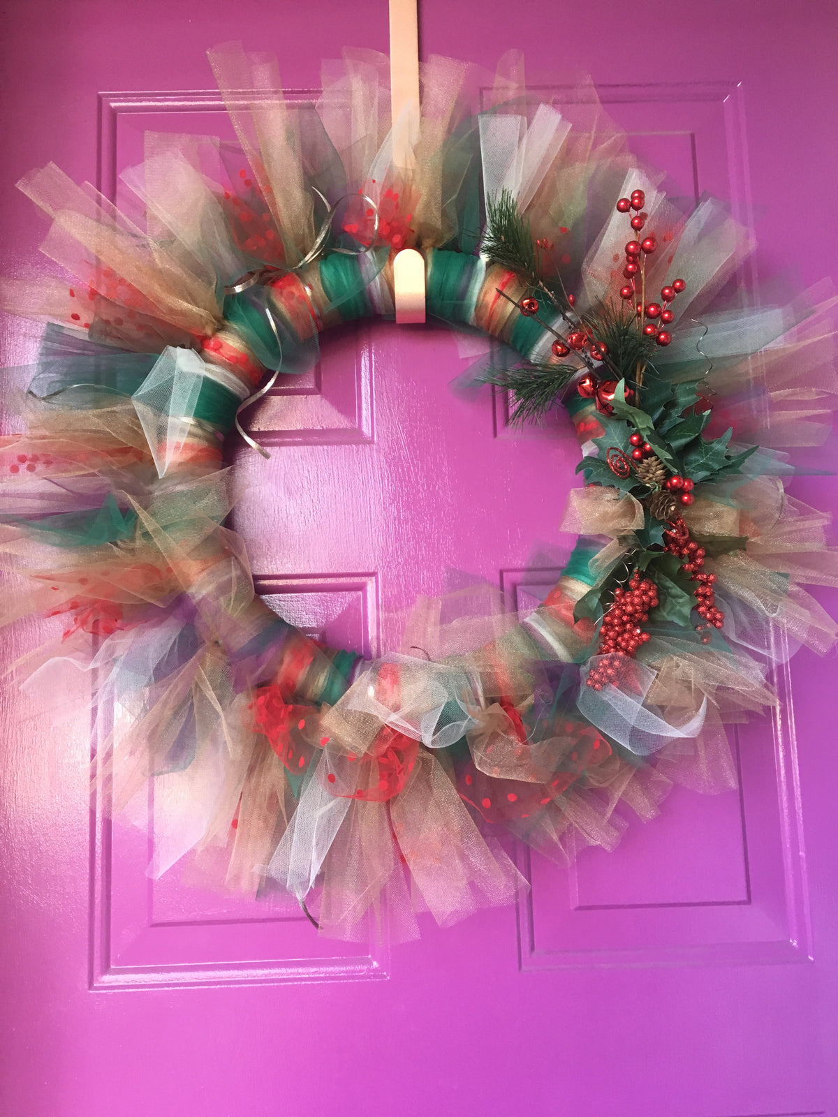 Winter Wonderland Tulle Wreath :: Period Six Studio