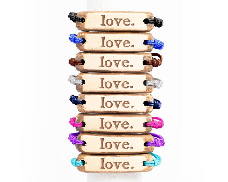 love. mudlove band bracelets
