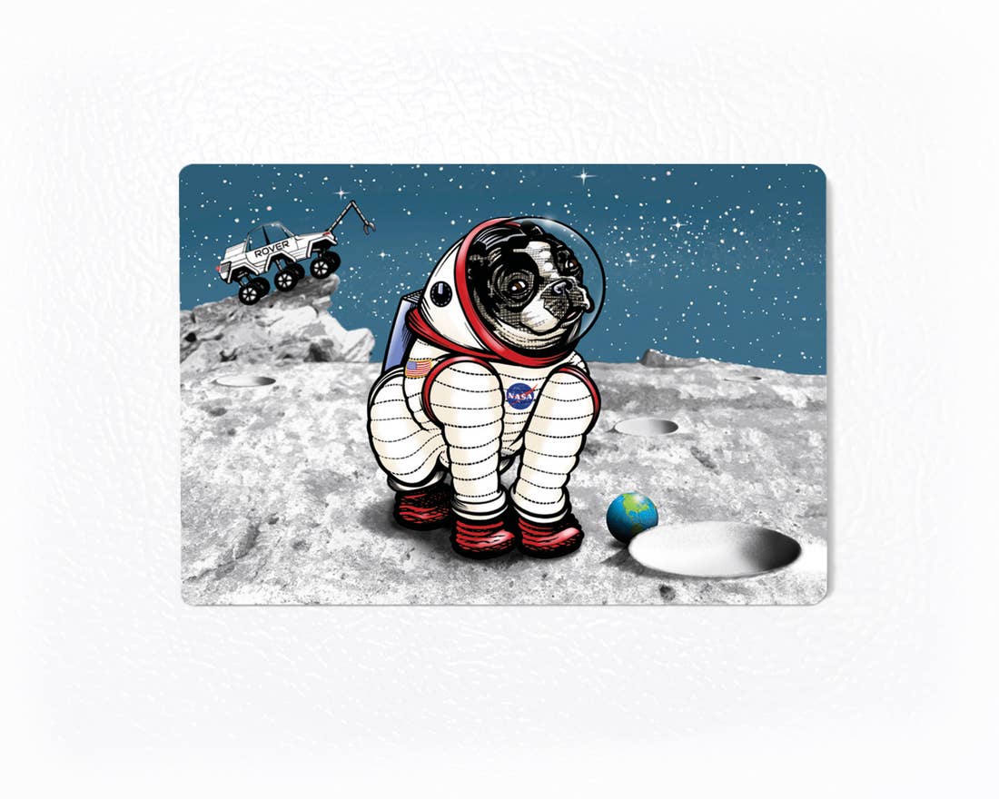 Rover the Space Dog Fridge Magnet
