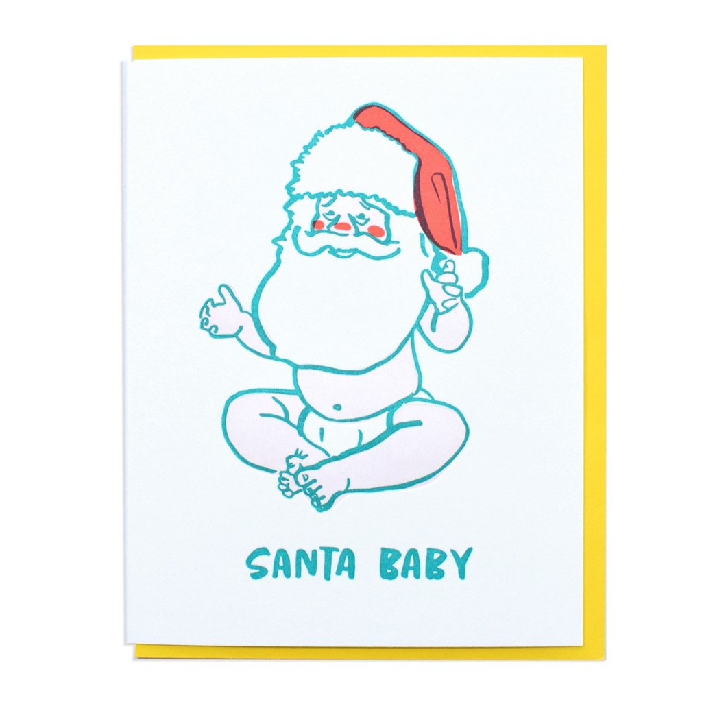 Santa Baby Holiday Card